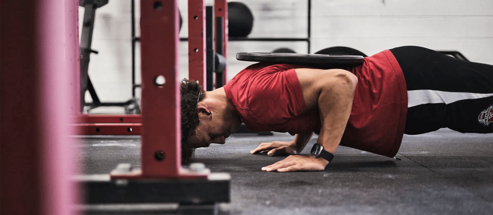 guy training at Iron Performance Center