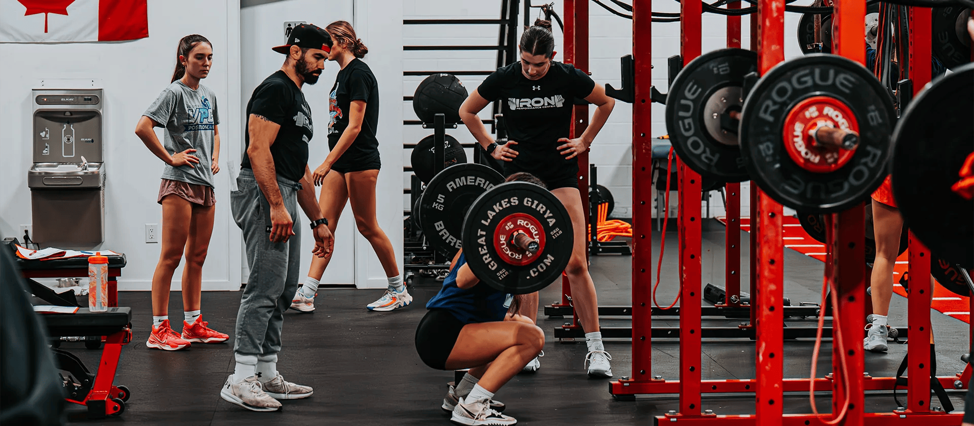 people taking a sport training class at Iron Performance Center
